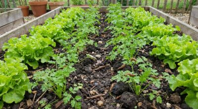 Cette herbe compagne à semer entre vos salades stoppe les limaces, booste vos récoltes… mais presque personne ne l’utilise