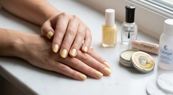 Cette pro des ongles de Hailey Bieber révèle 6 produits vendus en pharmacie qui changent tout pour votre manucure maison dès ce soir