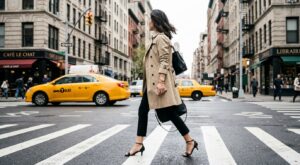 Cette tenue 3 pièces, canon sur toutes les morphos, est devenue l&rsquo;uniforme des filles de la mode à New York cette saison