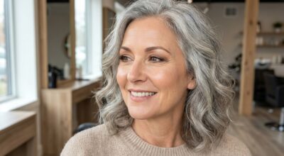 Cheveux gris : cette erreur autour des yeux vous vieillit d&rsquo;un coup, voici les couleurs qu&rsquo;une maquilleuse conseille à la place
