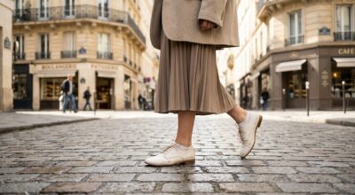 Fini mocassins et ballerines : cette paire lacée ultra souple validée par Charlize Theron va dominer les chaussures plates 2026