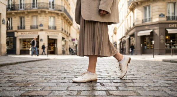 Fini mocassins et ballerines : cette paire lacée ultra souple validée par Charlize Theron va dominer les chaussures plates 2026