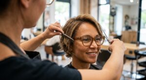 L&rsquo;erreur fatale que l&rsquo;on fait toutes en choisissant sa coupe de cheveux l&rsquo;été quand on porte des lunettes