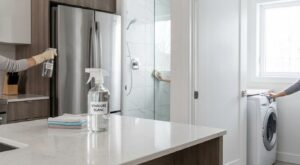Ménage : ces 8 endroits de la maison à nettoyer au vinaigre blanc que vous oubliez (et qui vous coûtent très cher)