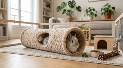 « Mon lapin nain s’y engouffre dès que je le pose » : cet accessoire à 23 € chez Animalis change totalement leur quotidien