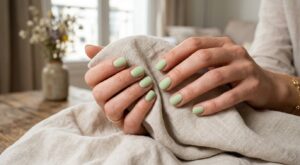 Non, ce n’est plus le vert menthe : cette teinte pastel pour les ongles s’impose comme la tendance manucure du printemps-été 2026