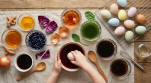 Pâques approche : ces ingrédients du placard transforment vos œufs en trésors colorés, 100 % comestibles et sans colorant chimique