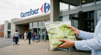 Rappel conso : chez Carrefour, ces sachets de salade au frigo en France présentent un risque de salmonelle