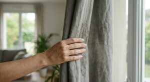 Répugnant : passez la main sur ce tissu près de vos fenêtres, si vous sentez ça l’air de votre maison est déjà compromis