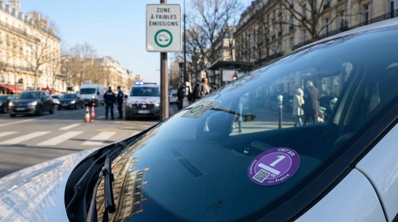 Suppression des ZFE en 2026 : cette vignette Crit’Air que des millions ...
