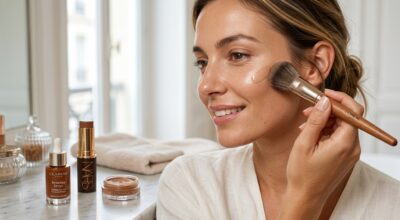 Teint terne, effet plâtre : oubliez la poudre bronzante, ce geste teint transparent fait un hâle retour de week-end en 10 secondes