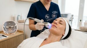 Ultrasons, lumière et ce masque maison : ces 5 soins de pro transforment l’ovale et l’éclat du visage sans passer par le bistouri