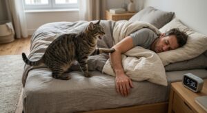 Votre chat vous réveille chaque matin ? Ce que les pros du comportement félin y voient n’a presque jamais rien d’anodin