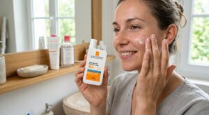Bye bye les rides : ce soin anti-âge SPF50 made in France, vendu en pharmacie, transforme l&rsquo;apparence des rides du visage
