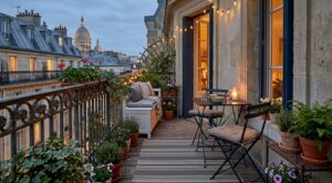 Ce plan d&rsquo;aménagement malin transforme ce balcon filant étroit en vraie pièce de vie (sans le bloquer ni fâcher la copropriété)