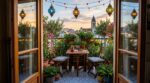 Ce sol IKEA à poser sans percer transforme un simple balcon en patio andalou de magazine (et coûte bien moins que vous ne pensez)