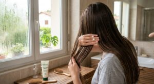 Ces cheveux qui gonflent après chaque brushing : ce soin capillaire naturel promet 48 h sans frisottis et change tout cet hiver