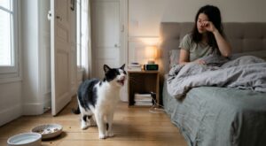 Ces miaulements nocturnes soudains chez votre chat silencieux cachent bien plus qu’un simple caprice (et il faut agir vite)