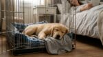 Chiot qui pleure toute la nuit : ce vêtement à glisser dans sa caisse l’a fait dormir en 5 minutes, les éleveurs en raffolent