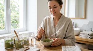 Ma peau n&rsquo;a jamais été aussi nette : cette poudre végétale Aroma-Zone remplace ton gel moussant et évite la peau qui étouffe