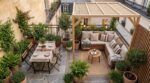 Petite terrasse encombrée : ces 6 astuces de pro pour créer deux vrais espaces cosy sans travaux (et gagner une place folle)
