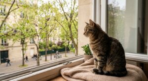 Si votre chat reste figé des heures à la fenêtre, il ne s’ennuie pas : il active en secret une faculté mentale que vous ignorez