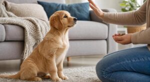 Si votre chiot n’obéit pas à « assis » et « couché », arrêtez de le gronder : c’est cette règle toute simple que vous zappez