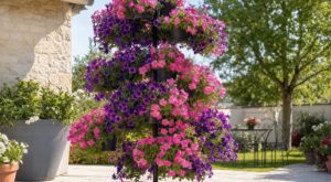 Abandonnez vos suspensions florales : cette installation de jardin fait grimper vos pétunias et simplifie enfin l’arrosage