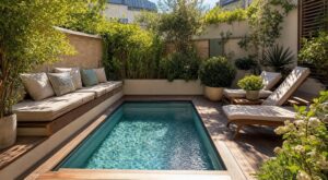 Ce bassin miniature de moins de 10 m² transforme un mini jardin en oasis (sans permis ni gros budget, voici 15 idées bluffantes)