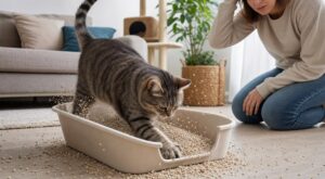 Ce comportement dans le coin où votre chat fait ses besoins peut cacher un souci que trop de maîtres ignorent complètement