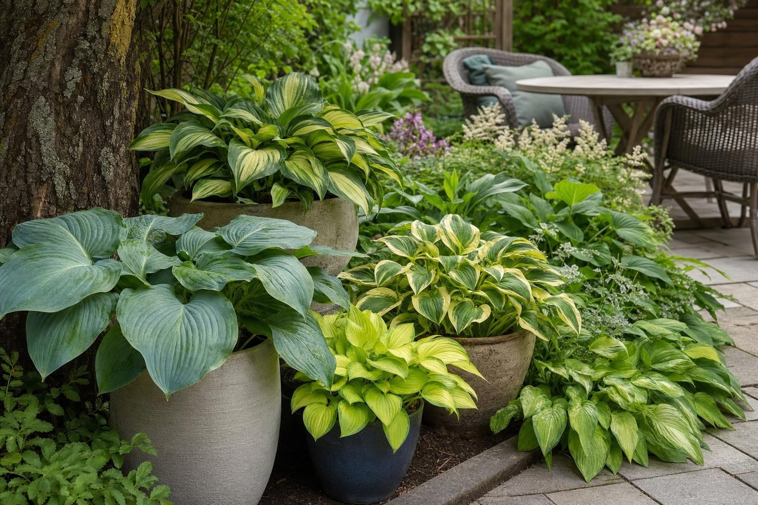 Ce feuillage d’ombre transforme un jardin sombre en oasis colorée, du simple pot au massif sans entretien ou presque