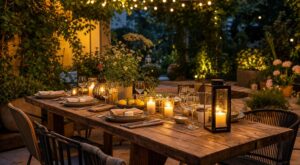 Ce réglage lumière que tout le monde néglige ruine l’éclairage de vos dîners au jardin (et ces 22 idées réparent tout)