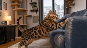 Ces races de chats à l’allure sauvage ne devraient jamais vivre en appartement (vous croyez les rendre heureux, c’est l’inverse)