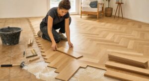 J’ai posé ce parquet seule : ces conseils indispensables pour éviter l’artisan hors de prix et un salon raté chez vous