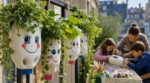 Je les jetais sans y penser : ce contenant du frigo devient des pots de fleurs visage zéro déchet avec un bricolage malin