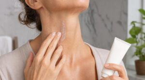 « L&rsquo;aspect fripé de mon cou a totalement disparu » : cette crème vendue en pharmacie bluffe les femmes après 45 ans