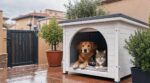 « C'est désormais en vigueur : la loi sur le bien-être animal oblige tous les propriétaires de chiens et de chats à leur fournir des abris les protégeant des intempéries. »