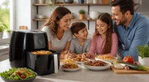 Friteuse sans huile : comment choisir le bon modèle selon la taille de la famille
