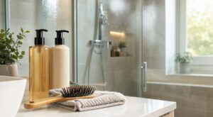 L'erreur que nous faisons toutes sous la douche et qui raplatit les cheveux fins