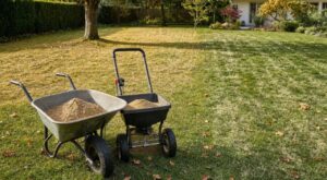 Pelouse jaune après l&rsquo;été ? Ce geste discret des jardiniers en septembre cache le vrai secret d&rsquo;un gazon parfait en automne